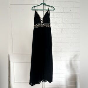 Soieblu Black Maxi Formal Dress, Never Been Worn